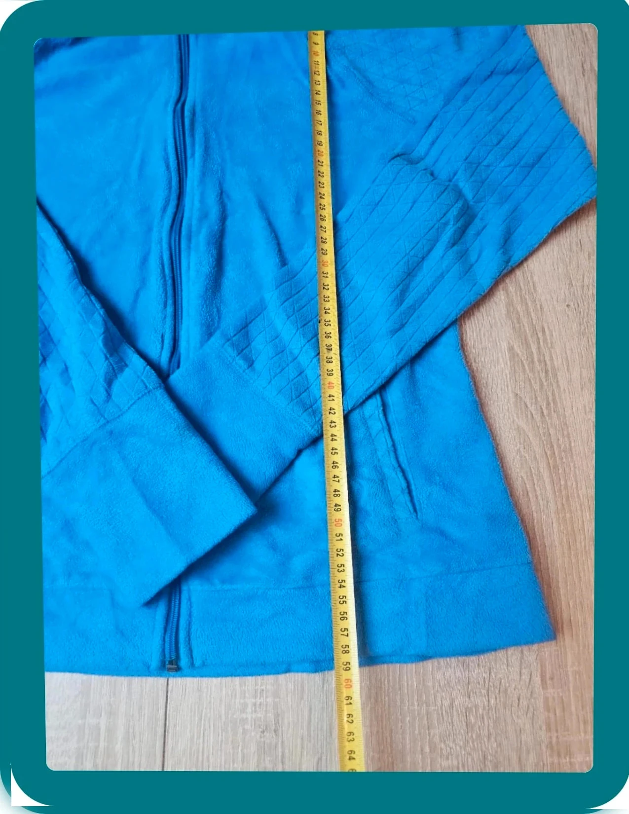 Tek Gear Full Zip fleece blue Size m - Hooded – photo 5